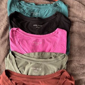 Short sleeve crew neck